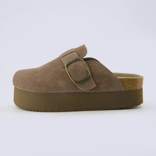 Granola 2 Suede Platform Clog