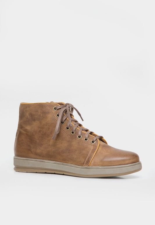Zapatilla Hombre / Alquinta Camel Mostaza