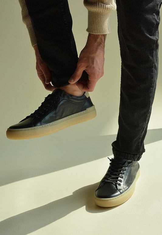 Zapatilla Hombre / Prat Negro