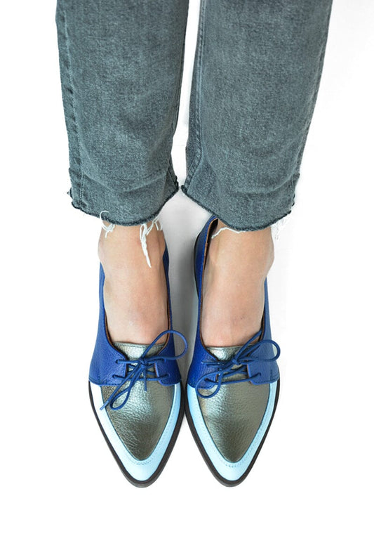 Zapato Mujer / Indira Azul Celeste