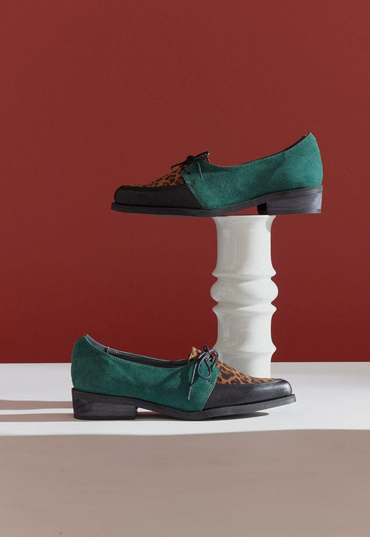 Zapato Mujer / Indira Verde Print