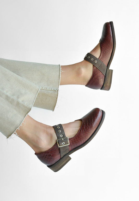 Zapato Mujer / Malala Burdeo Café